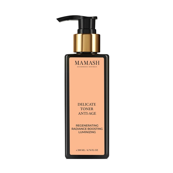 Уцінка! Делікатний тонік для обличчя Mamash Delicate Toner Anti-Age для вікової та в'янучої шкіри, 200 мл