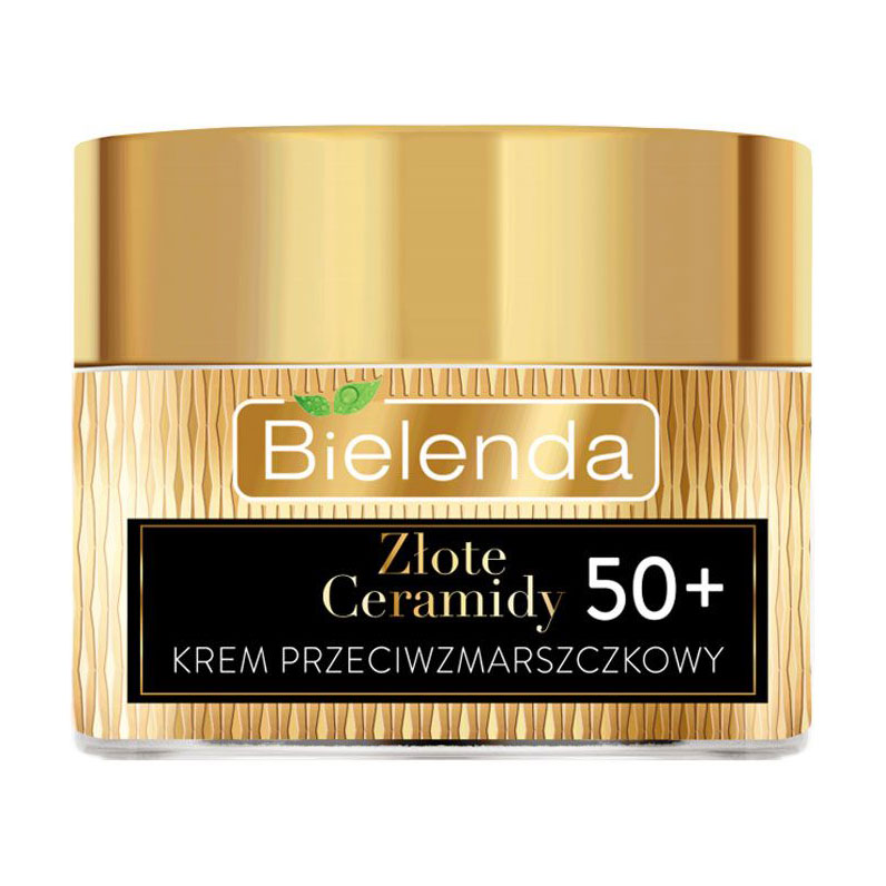 Уцінка! Регенерувальний ліфтинг-крем для обличчя Bielenda Golden Ceramides Cream день/ніч 50+, 50 мл